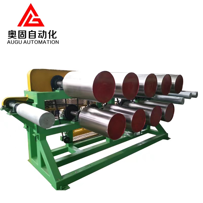 Working process of film roller cooling line