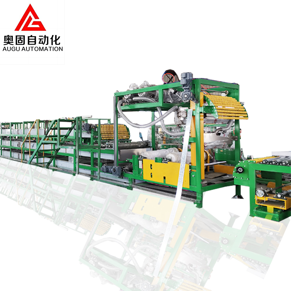 Линия охлаждения резиновых листов Augu: настраиваемая, качественная и экономичная!